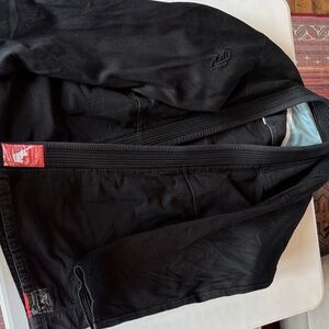 Men's Black A6 BJJ jiu jitsu gi